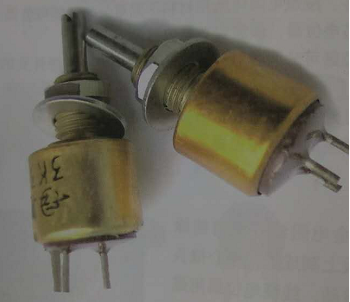 有机实芯电位器实物图 有机实芯电位器实物图